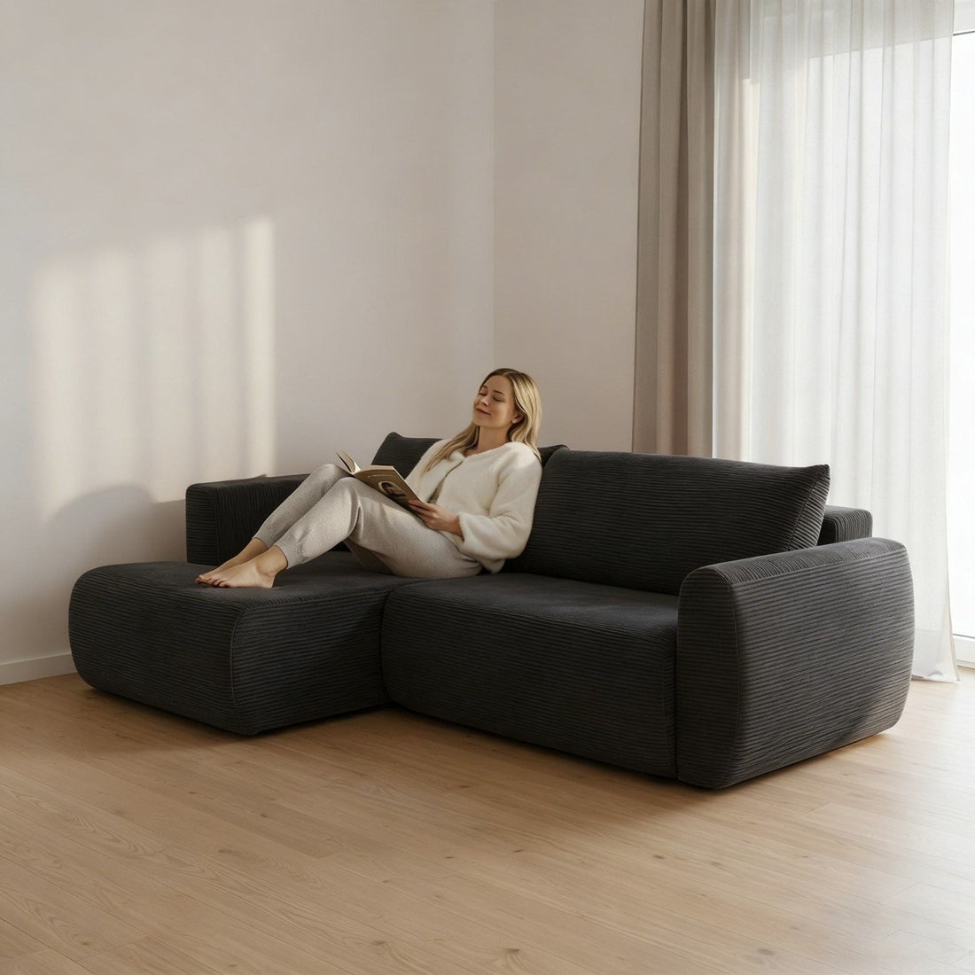 Le canapé compressé, pratique et moderne