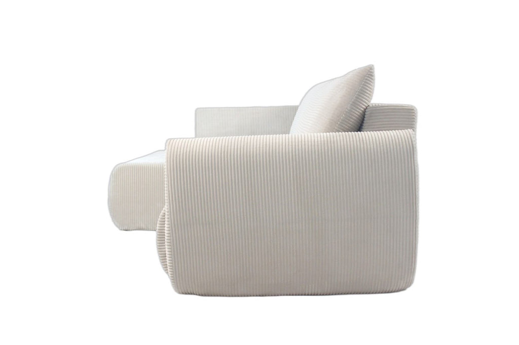 Canapé Compressé - Blanc Cassé - Maia