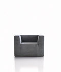 Fauteuil Compressé - Gris Foncé - Isya